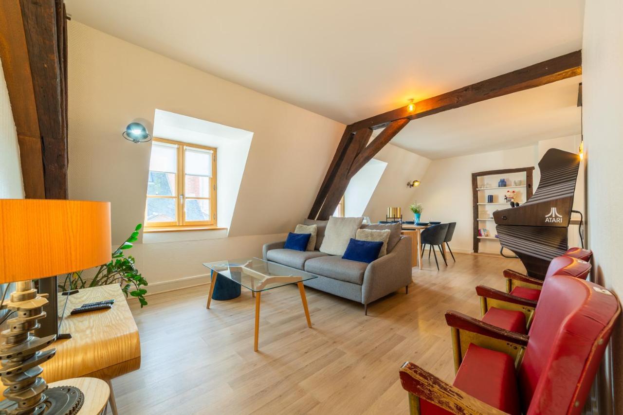 블루아 Happy Loft - Centre Historique + Parking Prive 아파트 외부 사진